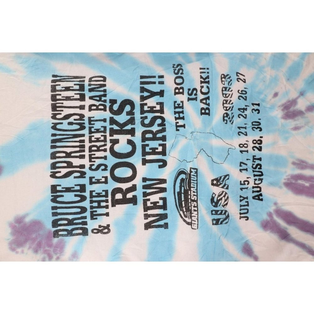 Vtg Y2K 2003 Mens L Bruce Springsteen & The E Street Band Giants Stadium T-Shirt - Picture 7 of 10